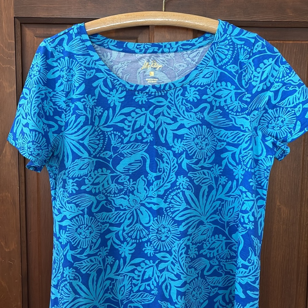 LILLY PULITZER EUC T-SHIRT DRESS - Picture 3 of 5